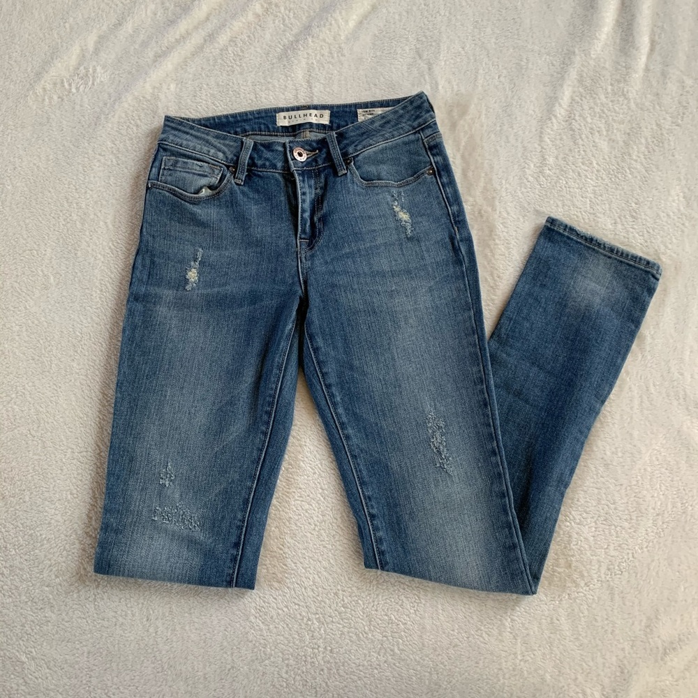 PacSun ☀️ Bullhead Low-Rise Skinny Jeans - Blue 💙